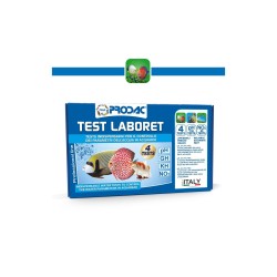 Prodac Test Laboret - Test 4 in 1 per il Controllo di PH - GH - KH -NO2 in Acqua Dolce e Marina