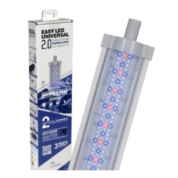 Aquatlantis easy led Universal 2.0 Marine e reef Plafoniera LED Attacchi T5 e T8 1047 mm - 52W - 25000k