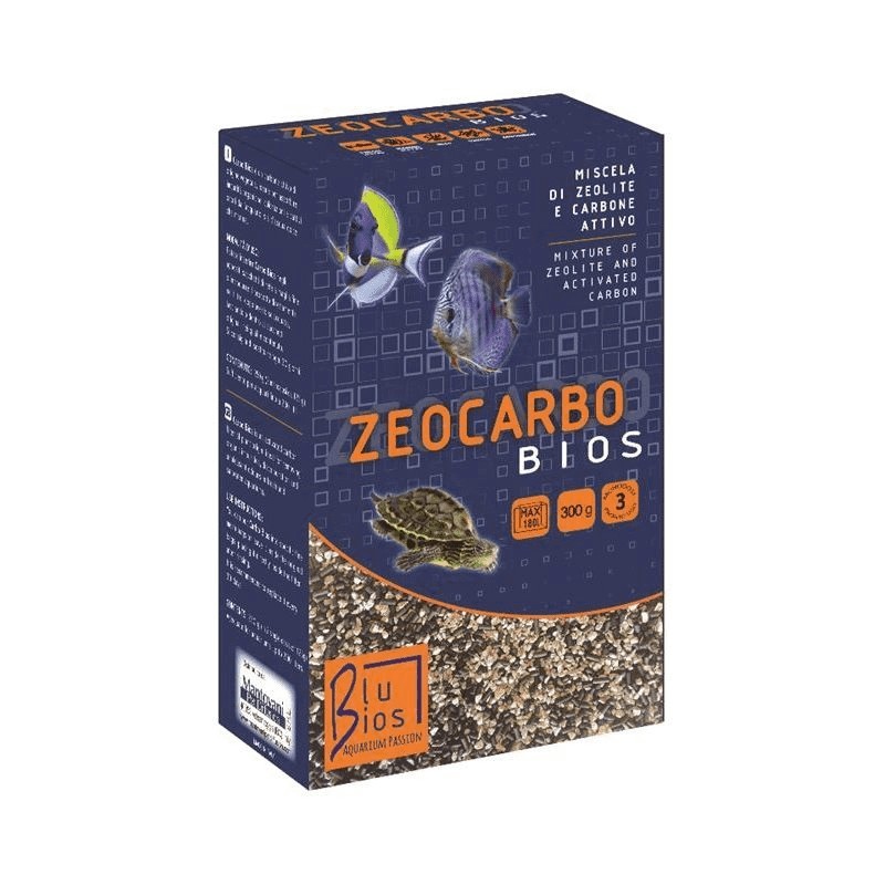 Blu bios Zeocarbon bios gr. 100 per acquari fino a 60 litri