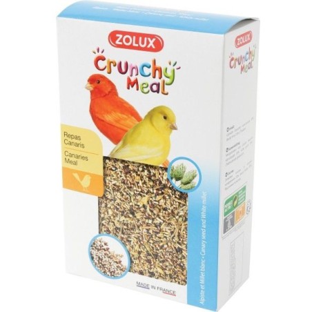 zolux crunchy meal per canarini gr 800