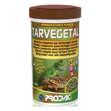 Prodac Tarvegetal per Tartarughe terrestri da 1,2 lt/260 gr