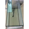Vasca Acquario Artigianale Professionale  IN TOTAL VETRO EXTRA CHIARO -  110x50x50H - 275LT (solo vasca)
