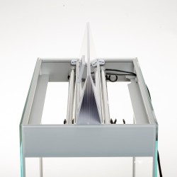 ACQUARIO AQUAEL GLOSSY 150 WITHE ACQUARIO 405LT CON SUPPORTO
