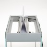 ACQUARIO AQUAEL GLOSSY 150 WITHE ACQUARIO 405LT CON SUPPORTO
