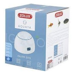 Zolux areatore igloo 200 2 vie per acquario da 100 fino a 200 litri colore bianco