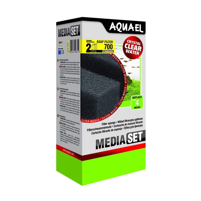AQUAEL ASAP 700 kit 2 spugne di ricambio