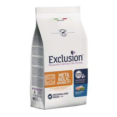 Exclusion Diet Metabolic & Mobility Medium/Large Breed con Maiale e Fibre 2 kg cani