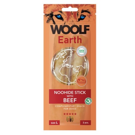 Woolf Earth NOOHIDE XL Stick con manzo gr 85