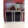 Vasca Acquario Artigianale Professionale  IN TOTAL VETRO EXTRA CHIARO -  110X70X60H - 462LT (con supporto)