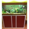Vasca Acquario Artigianale Professionale  IN TOTAL VETRO EXTRA CHIARO -  110X70X60H - 462LT (con supporto)
