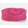 NasoNero cuccia ovale Eco trama colore fuxia cm 56x45