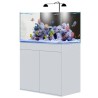AQPet Kit Acquario Kubic 90 nero laccato con supporto vetro extrachiaro accessoriato di tutta la tecnica