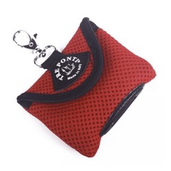 Tre Ponti easy clean plain genesis rosso dispenser per sacchetti igienici