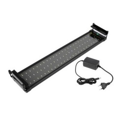 Deebow plafoniera led dee 900 bianca e rosso estensibile (90-100 cm)