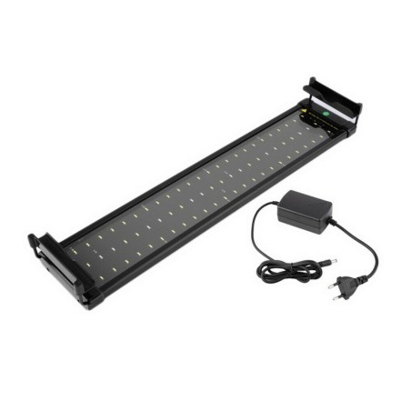 Deebow plafoniera led dee 900 bianca e rosso estensibile (90-100 cm)