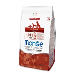 MONGE ALL BREEDS ADULT AGNELLO,RISO,PATATE KG. 2,5