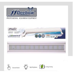 Deebow DEE-40A Plafoniera Nera LED  per acquari (12W) (40cm-45cm)