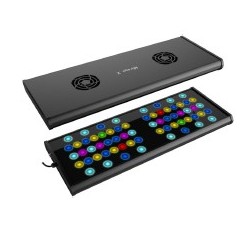 Plafoniera led dimmerabile MIRAGE X 200 - 180W con Wi FI control - cm 58x22x4h
