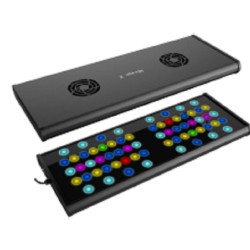 Plafoniera led dimmerabile MIRAGE X 200 - 180W con Wi FI control - cm 58x22x4h