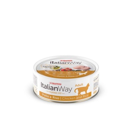 Italian Way Gatti Adulti Classic Fit Pollo e Riso gr 80