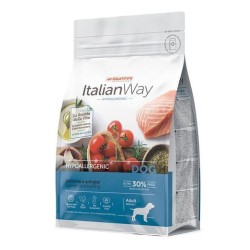 Italian Way Hypoallergenic per Cani Adult Medium/Maxi con Salmone e Aringhe da 12 kg