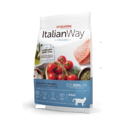 Italian Way per Gatto Adult Exigent con Salmone e Aringhe da 8 kg