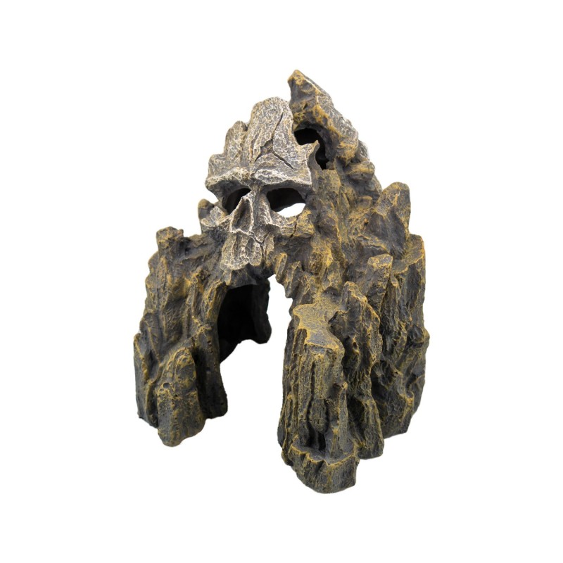 Aqpet Decorart Decori per Acquari mod. SKULL CAVE 13.5x13.5x14.50 cm