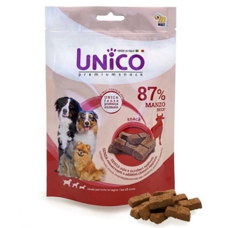 Mast Unico Snack monoproteico per cani 80 gr al Manzo