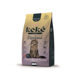 Giuntini Keke' Supreme Sterilized croccantini per gatti con carni bianche fresche 10 kg