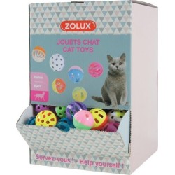 Zolux pallina gioco gatto sonora colori assortiti