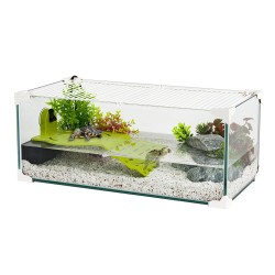 Zolux TARTARUGHIERA KARAPAS AQUA 60 PRO BIANCA 25 LT CM 60.5X30.5X25,5 H