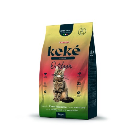 Giuntini Keké Classic Outdoor ricco di carni bianche con verdure 5 kg