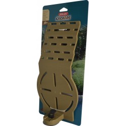 Zolux spiaggia piattaforma karapas verde  L 33,5 x p 17 x h 14 cm