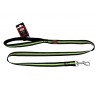 Pet Nova  Guinzaglio in nylon con impugnatura  in neoprene NEOPRENE COMFORT taglia L - 2,0cm (120cm), nero riflettente.