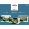 Zolux acquario Tana 60 cm 60x30x42xh 63 litri Bianco