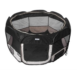 Aqpet box recisnto in stoffa pieghevole nero