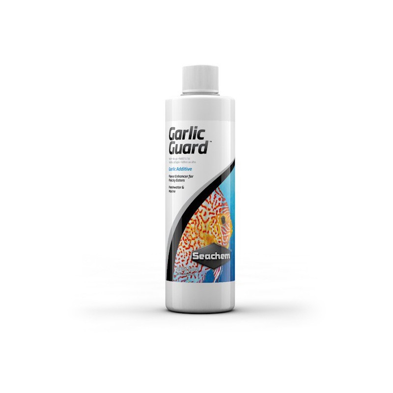 Seachem Garlic Guard 250 ml  (Integratore naturale per l'appetibilità a base di aglio)