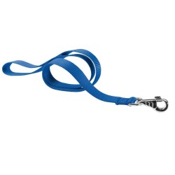 Giumar Guinzaglio naylon felpato larg.0,15cm x lung.1.2 mt rosa-rosso-blu