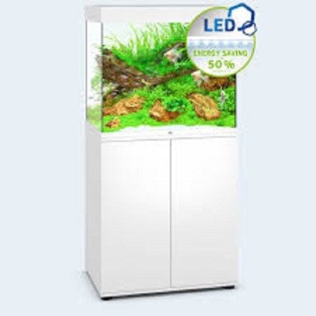 Juwel Acquario Lido 200 Bianco con Supporto (Nuovo Modello con illuminazione Led)