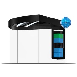 Juwel Acquario Trigon 350 Nero (Solo Acquario - Nuovo Modello Illuminazione Led)