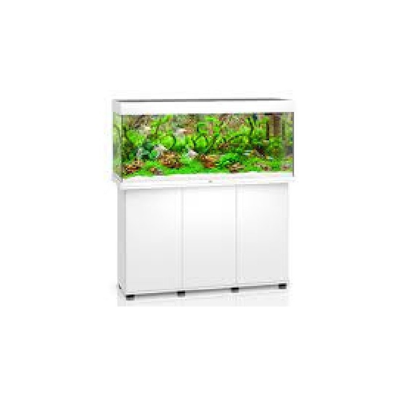 Juwel Acquario Rio 350 Bianco con Supporto (Nuovo Modello con Illuminazione Led)