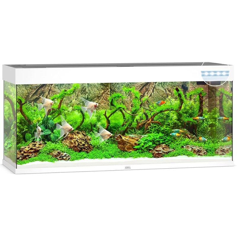 Juwel Acquario Rio 350 Bianco (Solo Acquario - Nuovo Modello con Illuminazione Led)