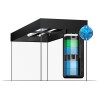 Juwel Acquario Rio 350 Nero (Solo Acquario - Nuovo Modello con Illuminazione Led)