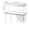 Juwel Acquario Rio 180 Bianco (Nuovo Modello con Illuminazione Led)
