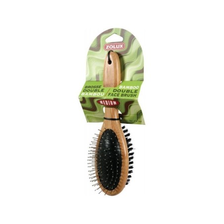 ZOLUX SPAZZOLA DOPPIA "BAMBÙ" SMALL