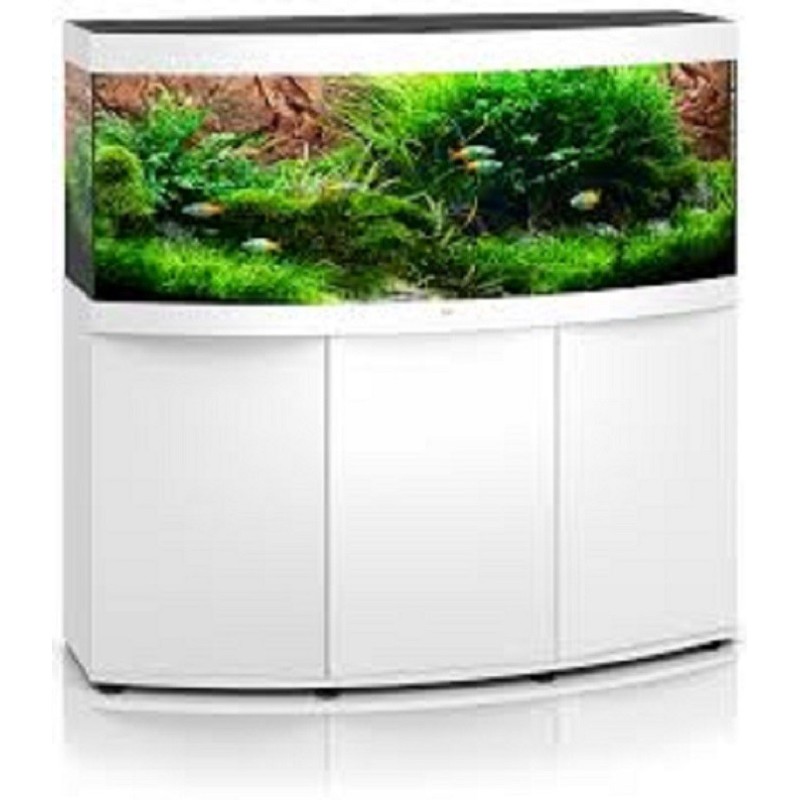 Juwel Acquario Vision 450 Bianco con Supporto (Nuovo Modello con Illuminazione Led)