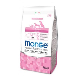 Monge  All Breeds Adult con Maiale Riso e Patate da 2.5 Kg