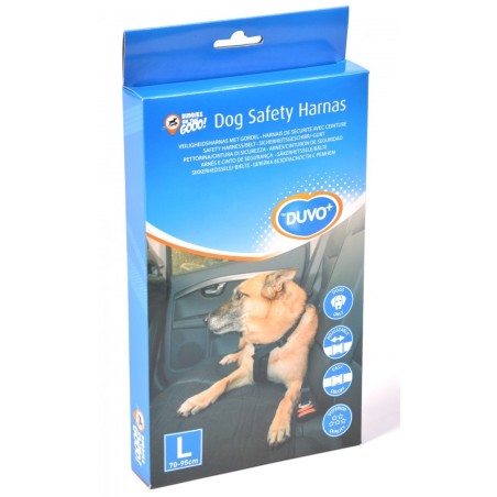 Duvo Bardatura di Sicurezza per Cani di Taglia Piccola 45-70 cm