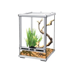 Aquatlantis  terrario 30x30x45 cm grigio