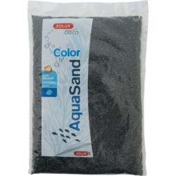 ZOLUX AQUASAND QUARZO nero ebano5 KG
